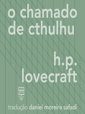 cover image of O chamado de Cthulhu